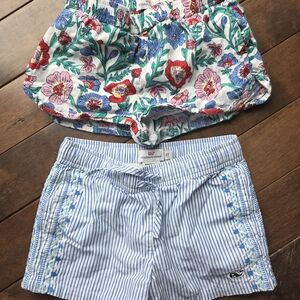 Vineyard Vines Floral and Striped Kids Shorts Set